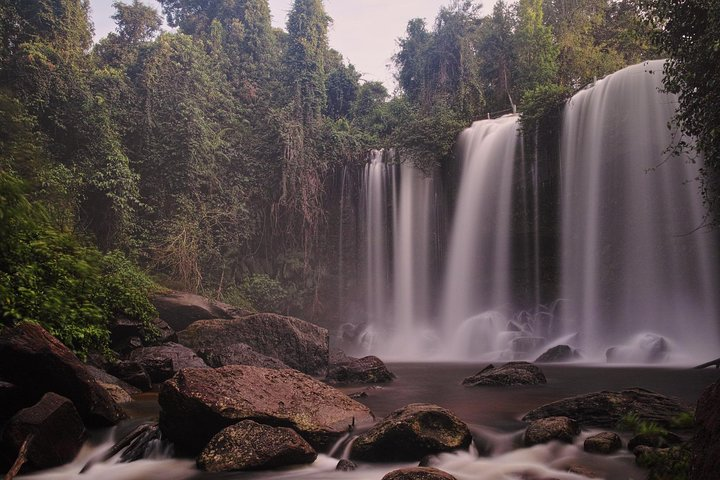 One Day Private Guide Tour to Phnom Kulen Mountain & Reclining Buddha - Photo 1 of 9