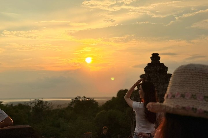 Explore Angkor Temples: Shared Small-Group Tour & Sunset - Photo 1 of 25