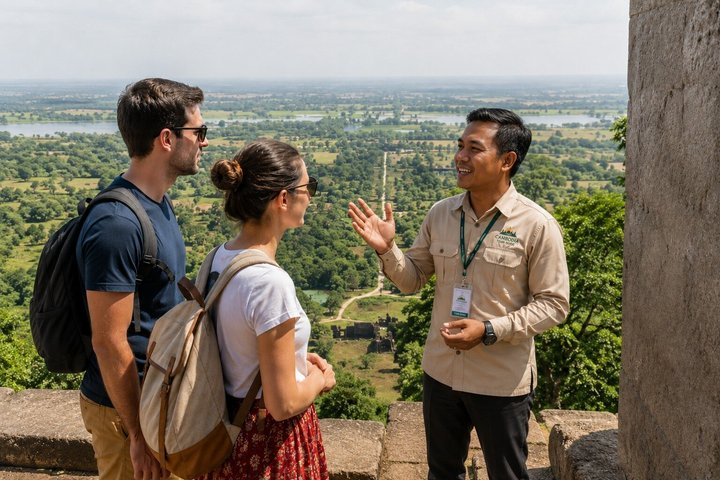 Phnom Chisor & Tonle Bati Private Heritage Tour from Phnom Penh - Photo 1 of 14