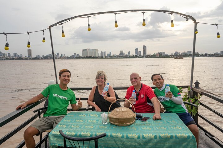 Phnom Penh Bike & Boat Sunset Tour / E-Bike Available  - Photo 1 of 18