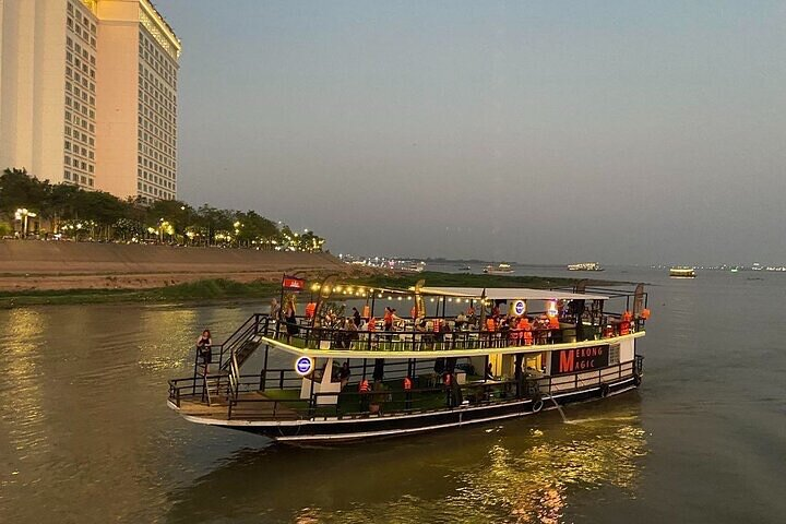 Phnom Penh Sunset Cruise with Unlimited Beer & BBQ Buffet - Photo 1 of 25