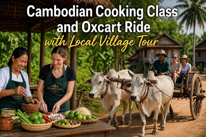 Cambodian Cooking Class and Oxcart Ride with Local Village Tour - Photo 1 of 20