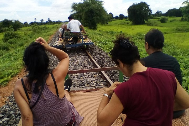 Bamboo Train in Battambang