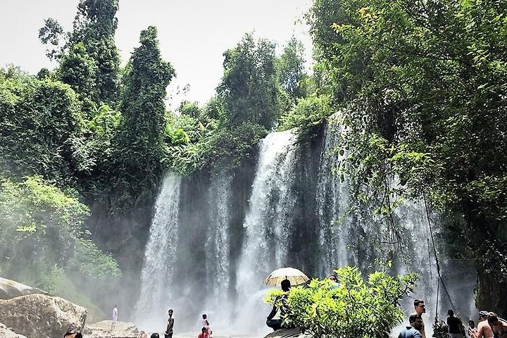 natural water fall view