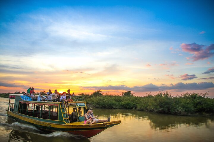 Private Boat from Battambang to Siem Reap via Tonle Sap Lake - Photo 1 of 14