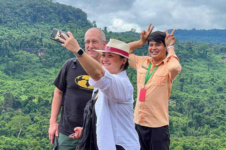 Experience breathtaking views atop Kulen Mountain where laughter and camaraderie flourish amidst stunning landscapes. Capture memories while exploring nature and enjoying a delightful picnic by the waterfall.