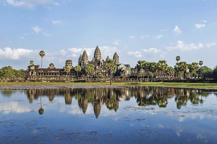 The majestic Angkor Wat in Siem Reap Cambodia 