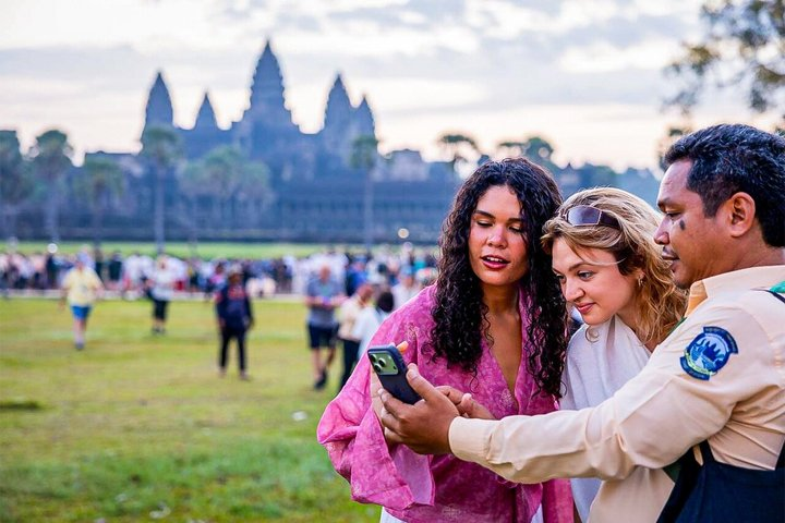 Angkor Wat Sunrise or Sunset Tour with Guide from Siem Reap - Photo 1 of 25