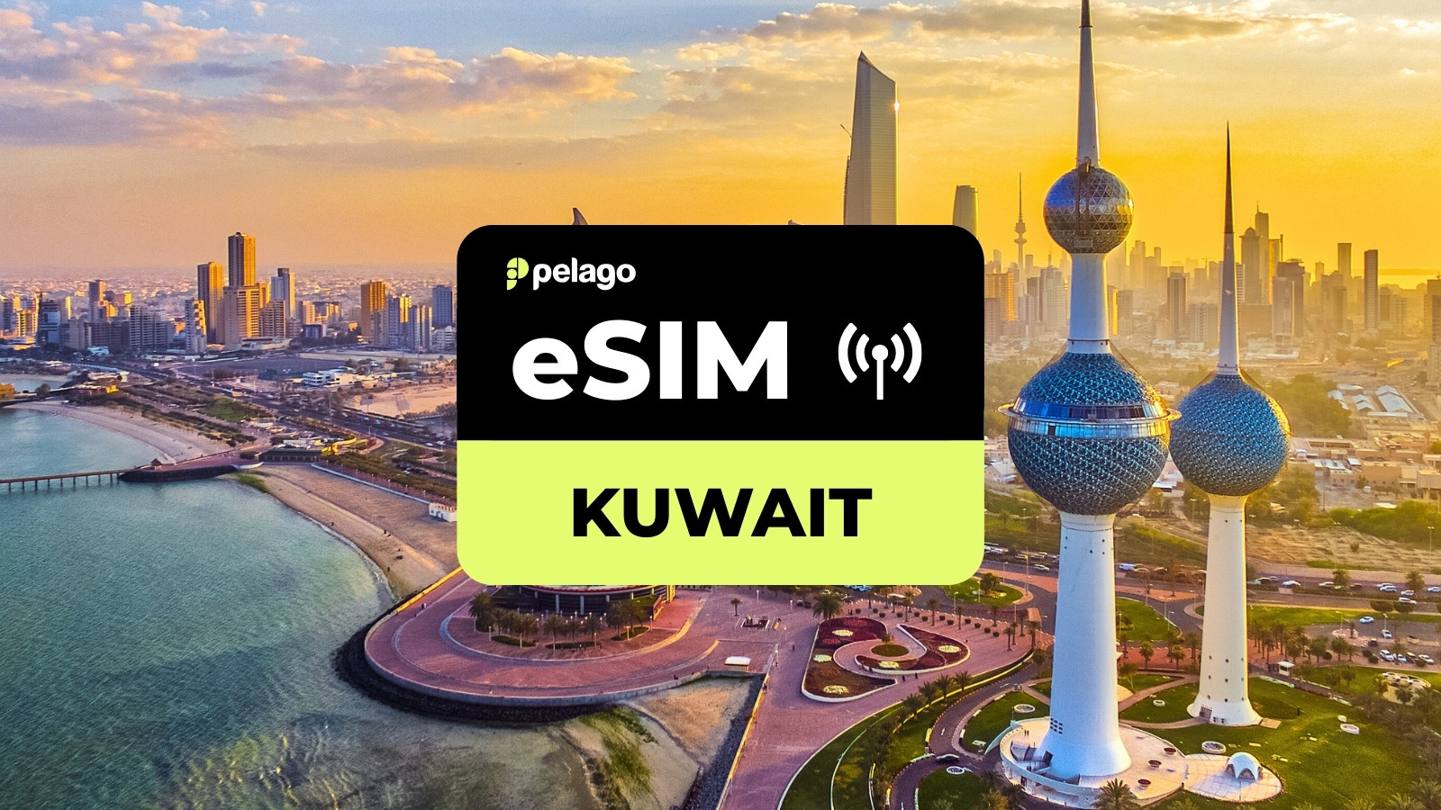 Kuwait eSIM by Pelago - Photo 1 of 4