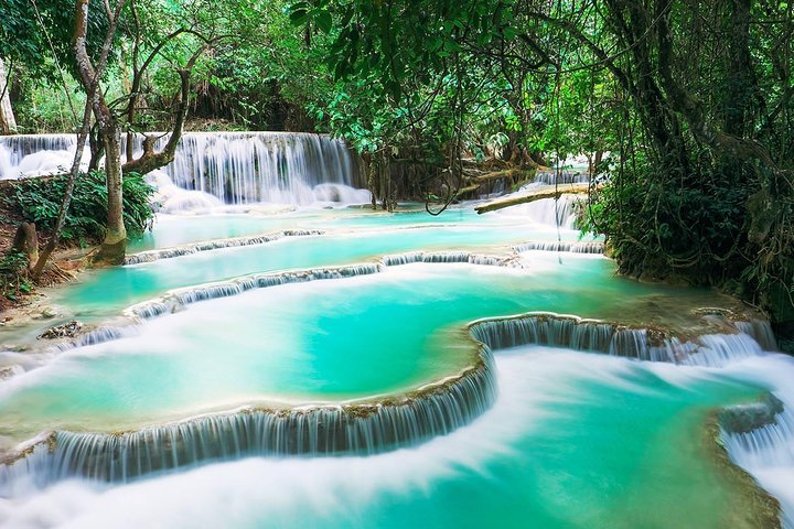 Luang Prabang: Cruise to Pak Ou Caves & Kuang Si Waterfalls - Photo 1 of 24