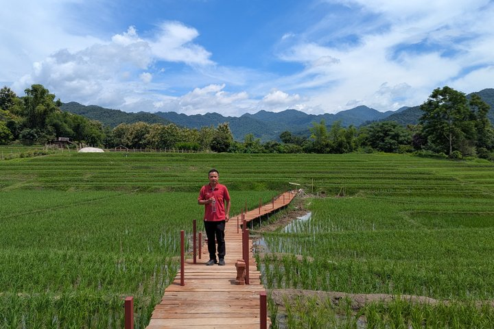 Luang Prabang: Kuang Si Waterfall & Rice Farm Tour - Photo 1 of 18