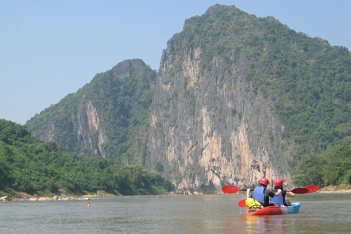 FULL DAY - Kuang Si Waterfall, Kayak on the Nam Ou / Mekong River, Pak Ou Caves - Photo 1 of 21