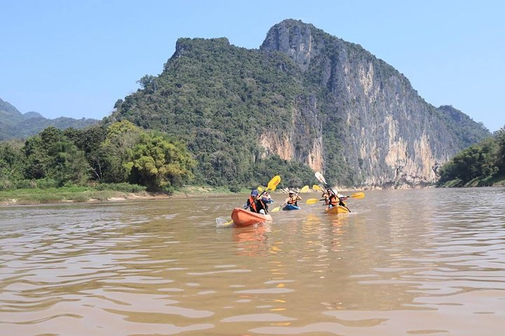 Kayaking On Mekong River