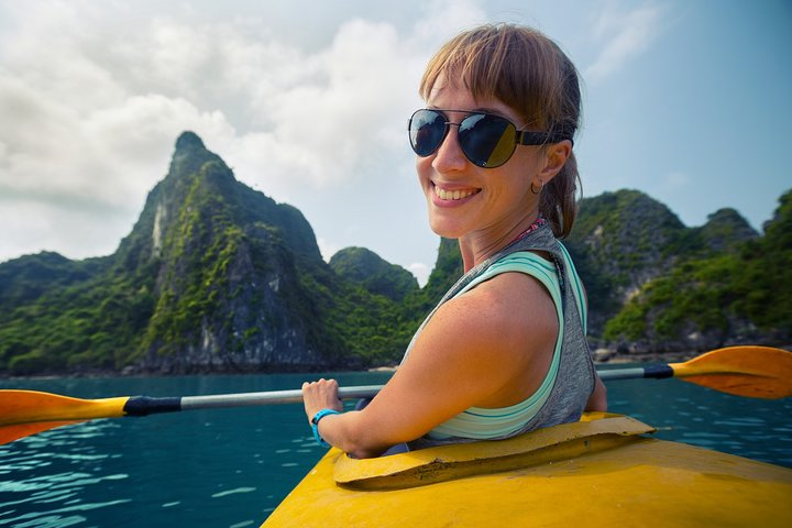 One Day Guided Tour: Kayaking, Zipline & Tubing In The Cave from Vang Vieng  - Photo 1 of 10