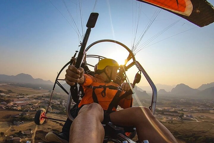 Paramotoring in Vang Vieng - Photo 1 of 7