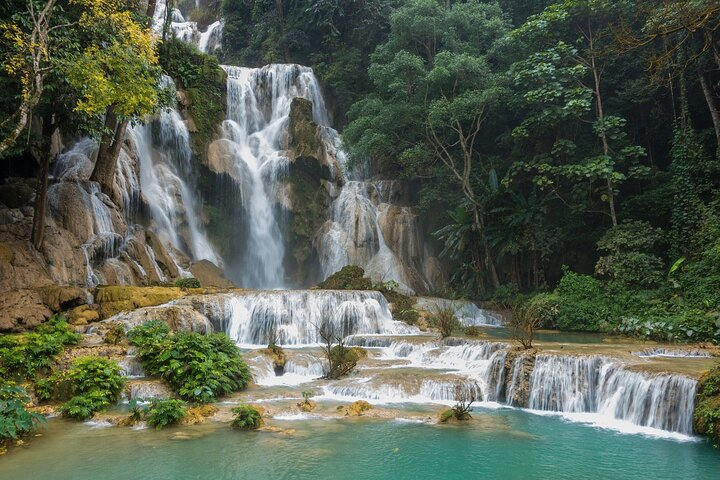 Private Tour: Pak Ou Cave and Kuang Si Waterfall Tour from Luang Prabang - Photo 1 of 13