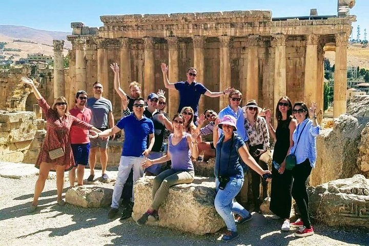 Temple of Bacchus - Baalbek Roman Ruins