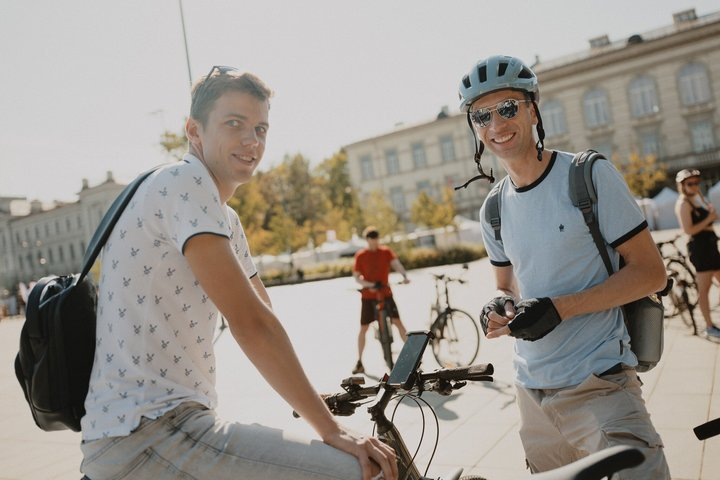 Bike Tour of Vilnius Highlights "Iconic Landmarks & Hidden Gems" - Photo 1 of 25