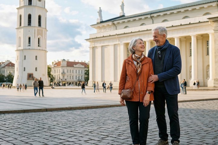 Private Romantic Old Town Walking Tour in Vilnius  - Photo 1 of 7