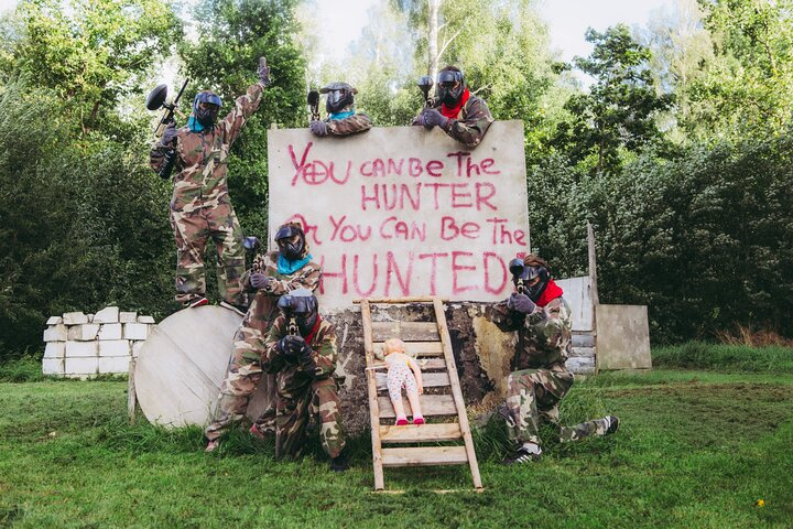 3-Hour Private Paintball Game Experience in Zīles - Photo 1 of 9