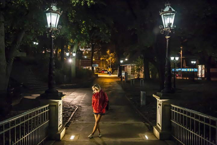 Portrait near Riga's Canal 