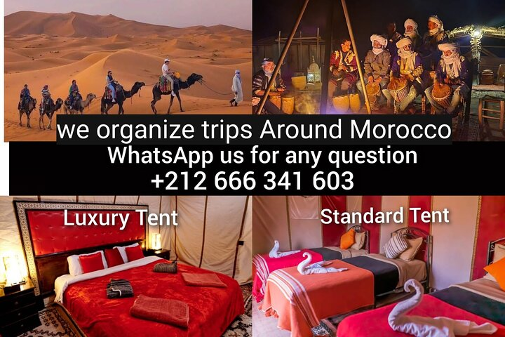 1 night Camel Treking in Merzouga Desert Luxury Camp - Photo 1 of 24