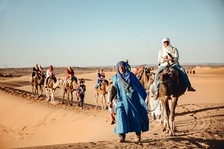 Overnight desert camp experience : camel ride & Sandboarding - Photo 1 of 16