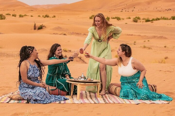 3 Days Group Tour From Errachidia To Merzouga Desert Luxury Camp