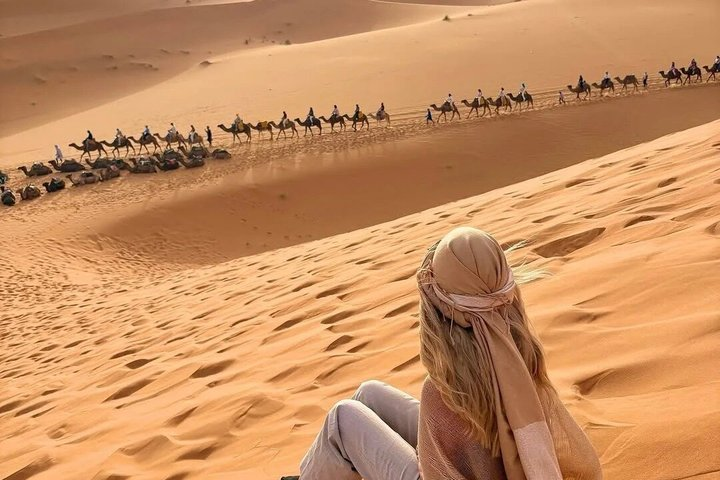 3 Days Marrakech to Sahara Adventure Merzouga Dunes & Camel Trek - Photo 1 of 22