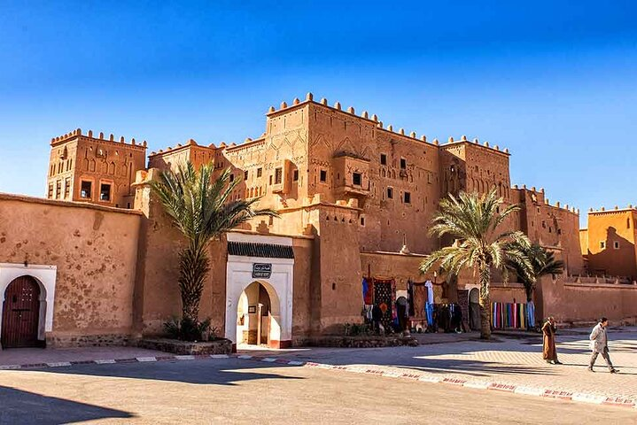 4 Day Private Tour from Ouarzazate to Merzouga Desert & Marrakech