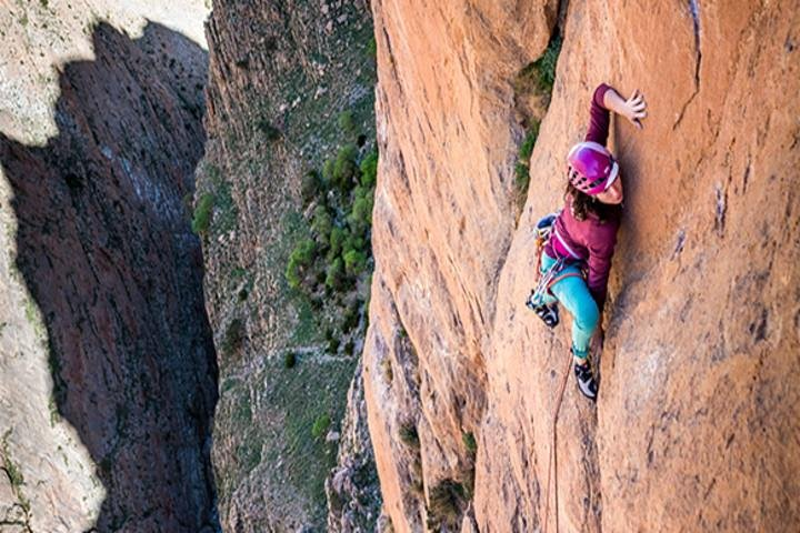 Climbing taghia, escalade taghia Morocco