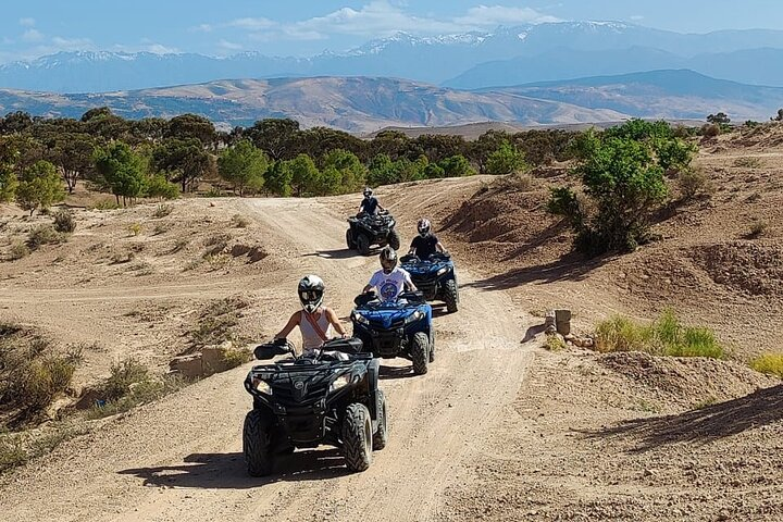 Private Agafay Desert Off-Road ATV Quad Adventure: Half-Day Tour - Photo 1 of 24