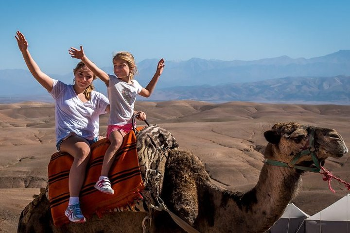 Agafay Desert Camel Ride - Half Day Trip - private tour  - Photo 1 of 8