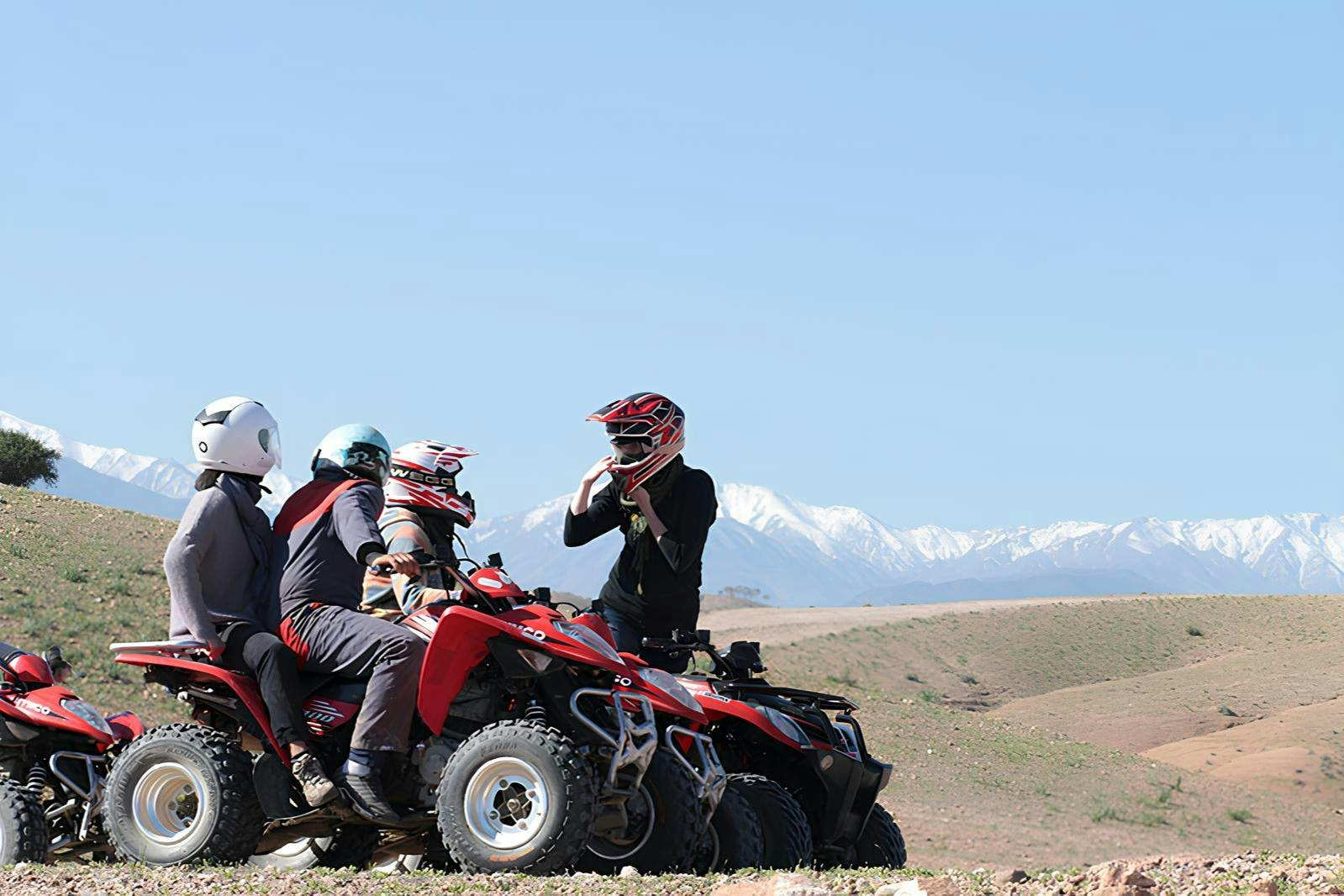 Agafay Desert & Lake: Half-Day Guided Quad Adventure + Transport - Photo 1 of 4