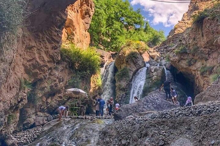 Atlas Mountains waterfall 