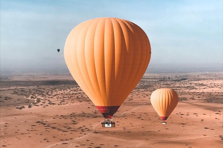 Atlas Mountains Hot Air Balloon Ride from Marrakech with Berber Breakfast and Desert Camel Experience - Photo 1 of 25