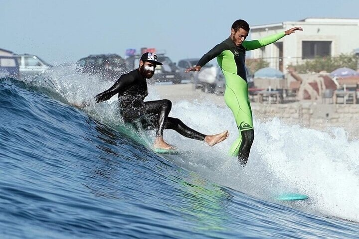 Best feeling is when you share waves with your friends