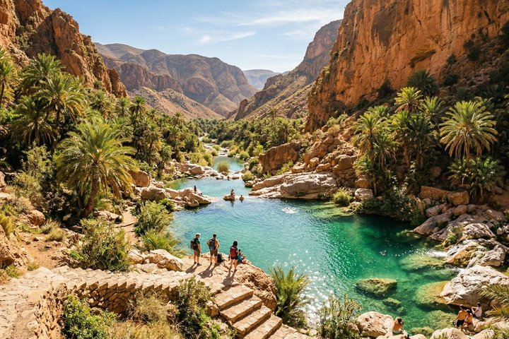 Guided paradise Valley excursion & Atlas Mountains swimming pools - Photo 1 of 17