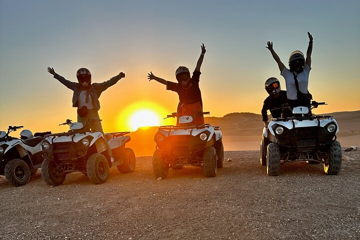 Camel ride + quad and magical diner & live show at Agafay desert - Photo 1 of 4