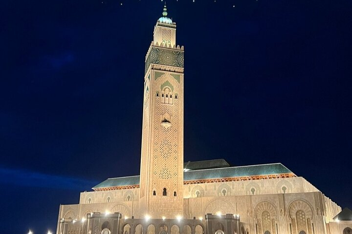 Casablanca Private Night Tour with Traditional Dinner - Photo 1 of 14
