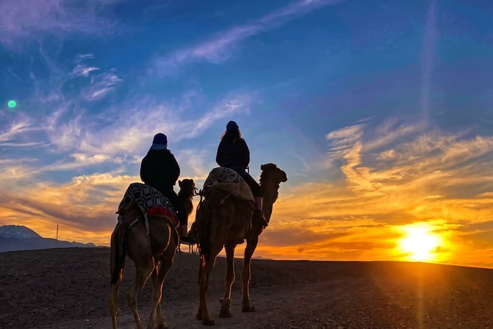 Marrakech to Agafay Desert Sunset: Camel Ride & Dinner Show - Photo 1 of 25