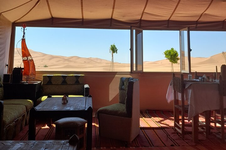 Erg Chebbi Overnight in Heated Tent with Camel Ride & Sandboard - Photo 1 of 25