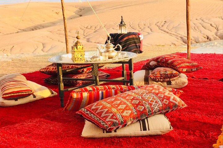 Experience the Agafay Desert -Camel Ride and Sunset Tea on The top of a Hill  - Photo 1 of 5