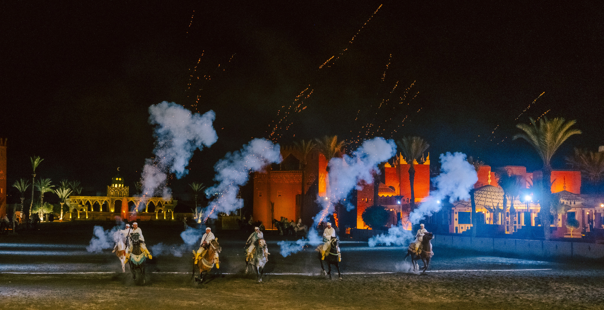 Fantasia 1001 Nights Dinner Show with Round Trip Transfers from Marrakech - Photo 1 of 11