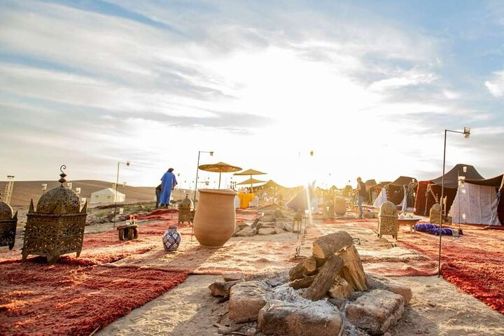 From Marrakech: Agafay Desert Dinner with Camel Ride  - Photo 1 of 6