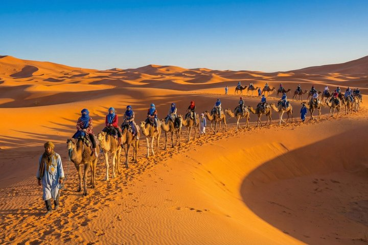 Marrakech: 3-Day Sahara Tour, Camel Ride & Luxury Camp - Photo 1 of 25