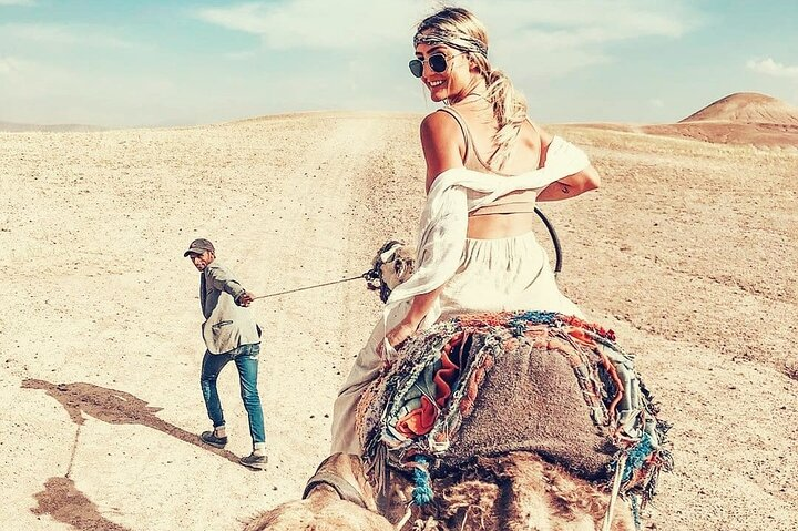 Half-Day Marrakech Desert with Sunset Dinner & 1-Hour Camel trek - Photo 1 of 7