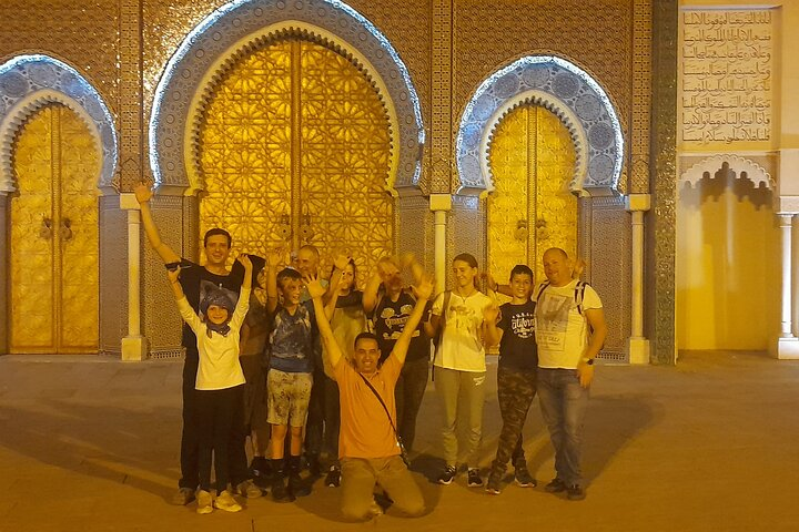 Royal palace gate in Fez