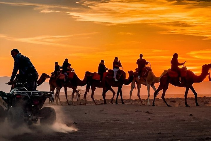 Desert Agafay Marrakech Sunset Camel Ride, Dinner Sw Hotel Pickup - Photo 1 of 19