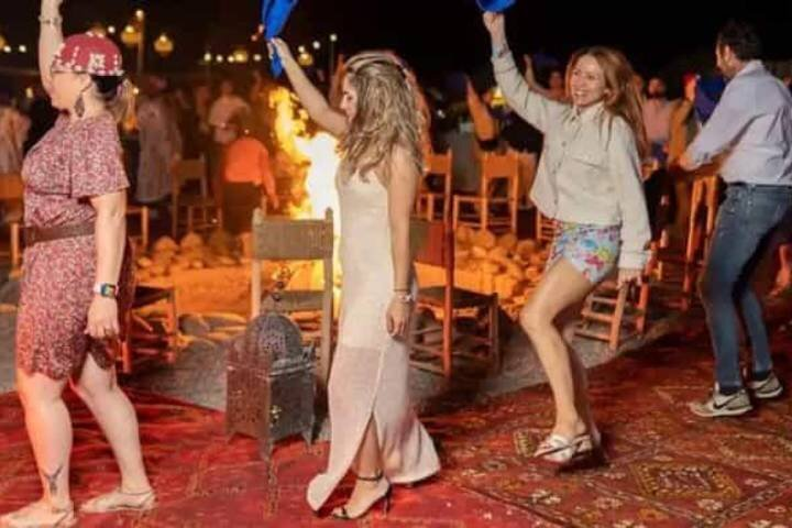 Marrakech: Agafay Desert Sunset Dinner & Campfire Experience - Photo 1 of 11